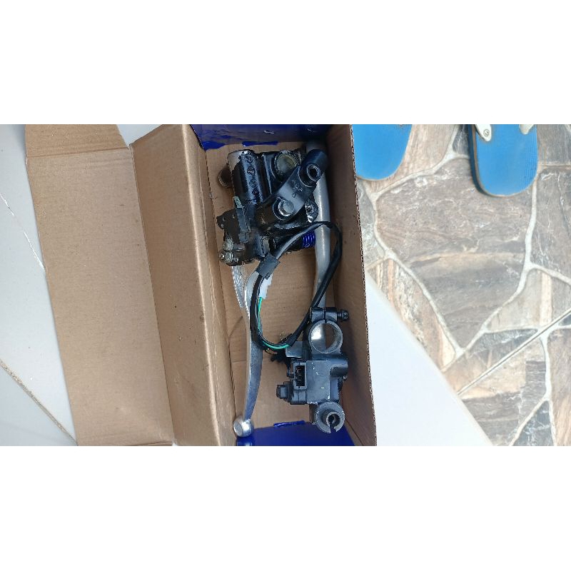 master rem dan handle kopling copotan KLX