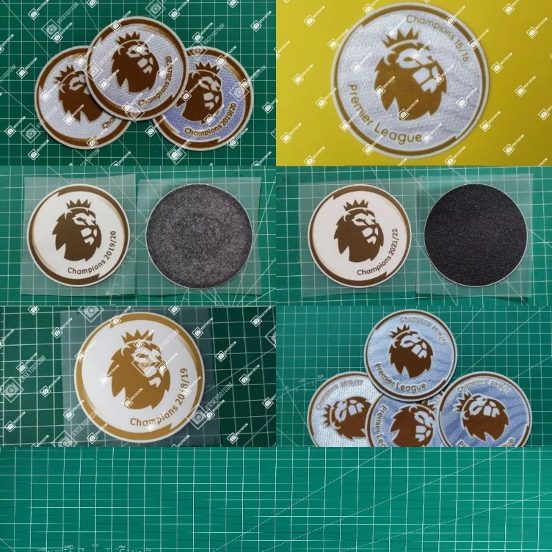 PATCH / Badge Inggris Gold 2015 2016 2017 2018 2019 2020 2021 2022 HK