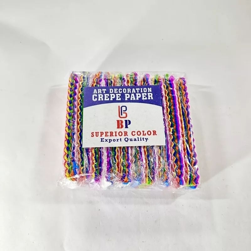 

Kertas krep potong 10pak / kertas ulang tahun
