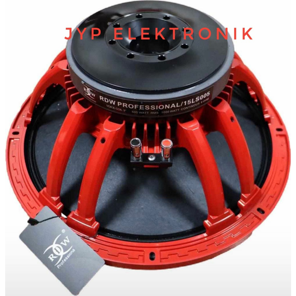 SPEAKER KOMPONEN RDW 15LS005 / 15 LS 005 / 15-LS005 15 INCH