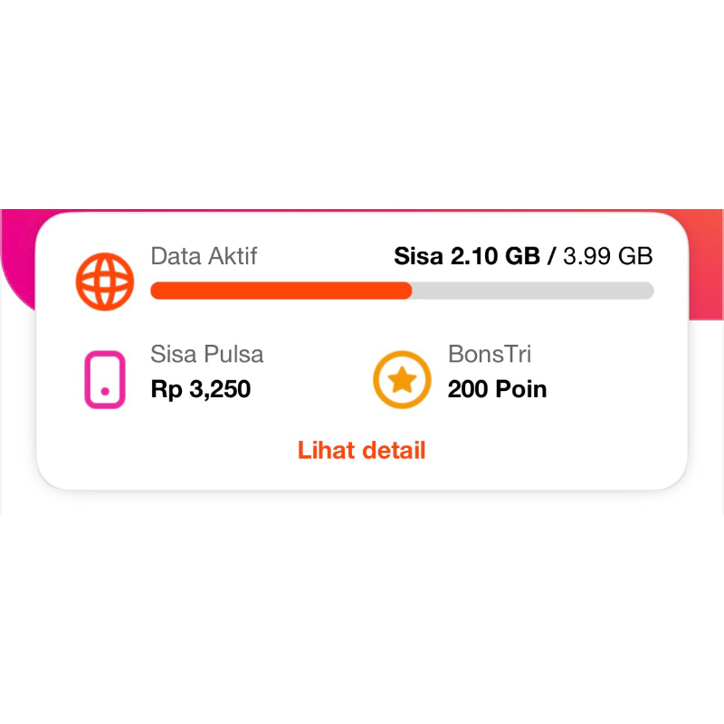 kartu sakti tri 2,5gb cuma 3000