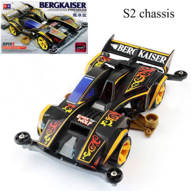 Tamiya Mini 4WD Merk Daxing Bergkaiser Premium Murah