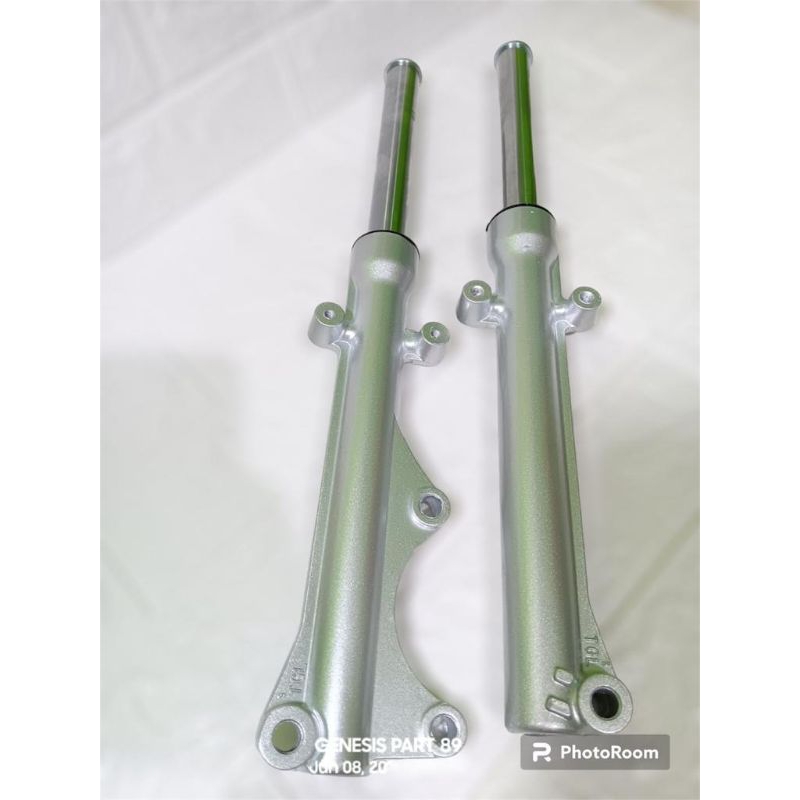 SHOCK DEPAN SET TABUNG JUPITER MX OLD,JUPITER MX NEW 135 TABUNG SILVER