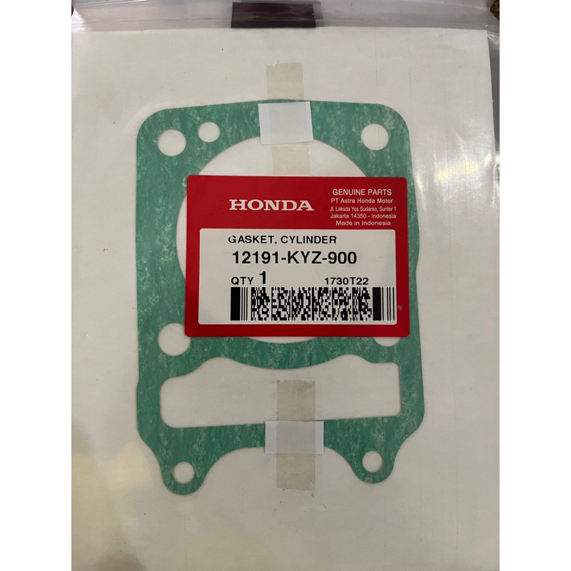 PAKING PACKING PERPAK BORING BLOK SUPRA X 125 FI / SUPRA X 125 HELM IN ( KYZ )