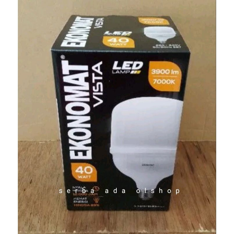 Lampu LED Ekonomat Vista 40W Putih
