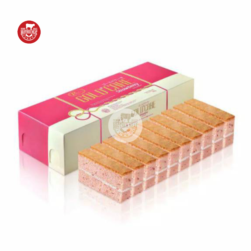 RIOUS Gold Cake Strawberry Mini 200gr