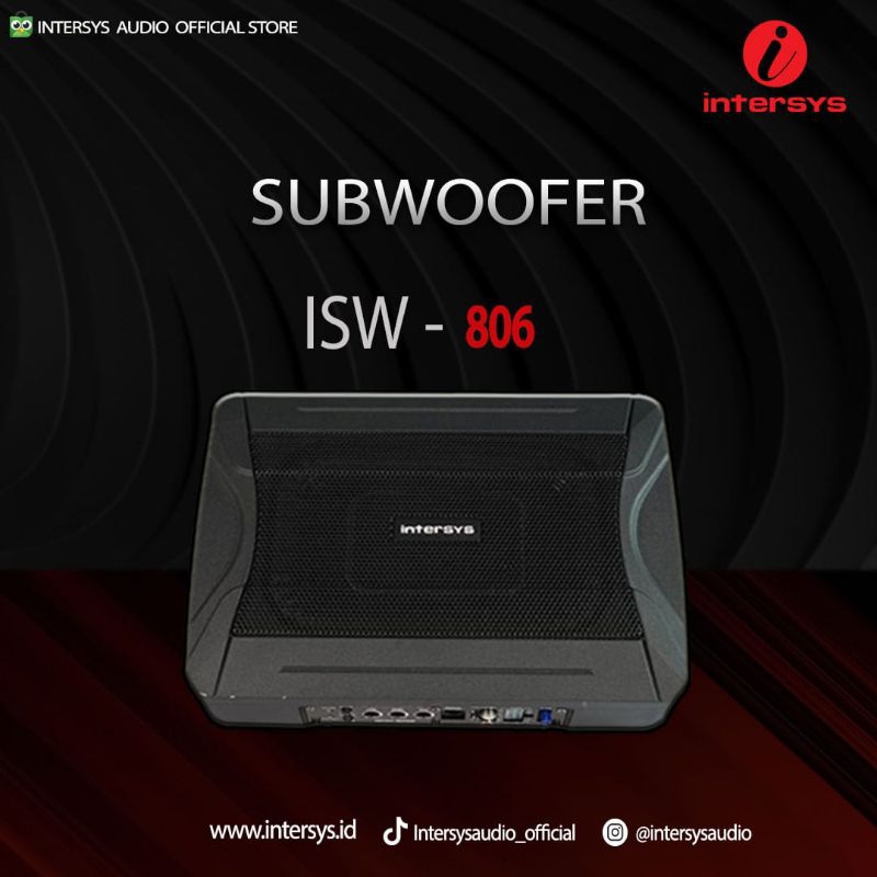 Subwoofer Intersys Subwoofer Aktif Intersys