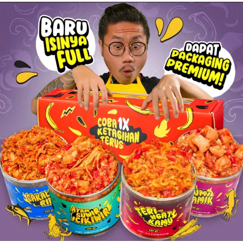 

Eat Sambel - SEMUA VARIAN RASA (BEST SELLER!!!