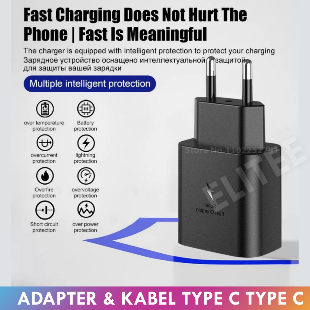 ELITE FAST CHARGER 25W 45W SUPER FAST CHARGER ORIGINAL