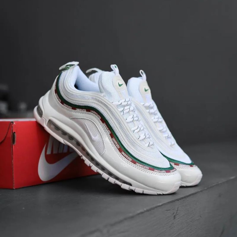 SEPATU NIKE AIR MAX 97 WHITE UNDEFEATED PREMIUM ORIGINAL VIETNAM TERMURAH