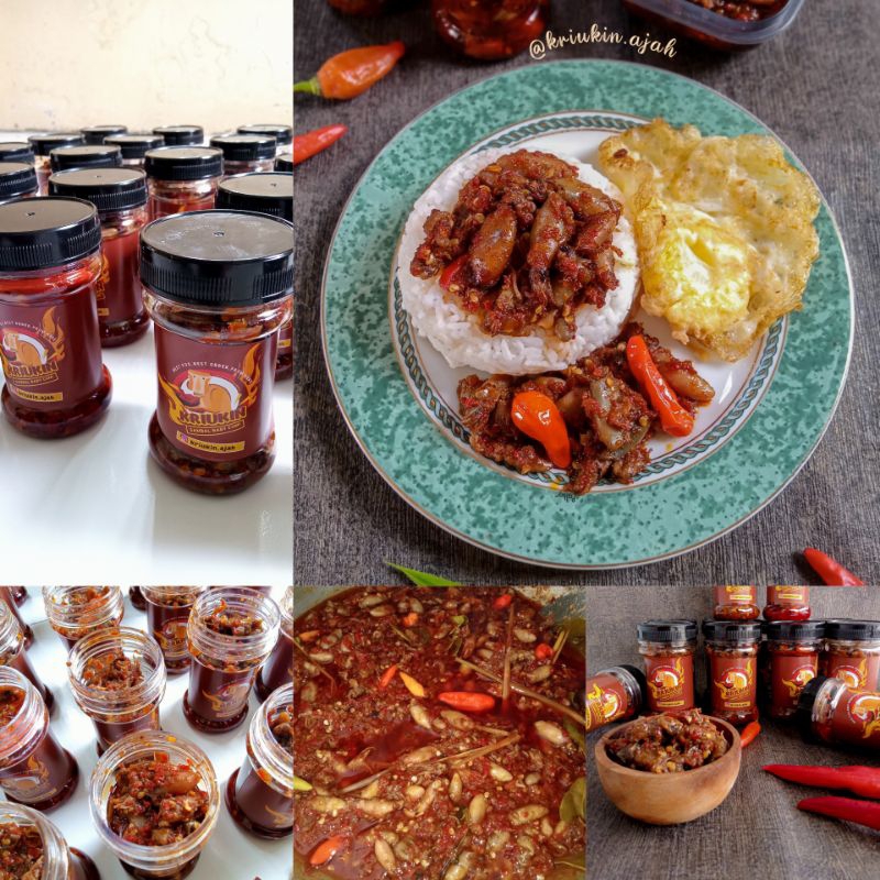 

Sambal Cumi (120gr) & Cumi Asam Manis (120gr)