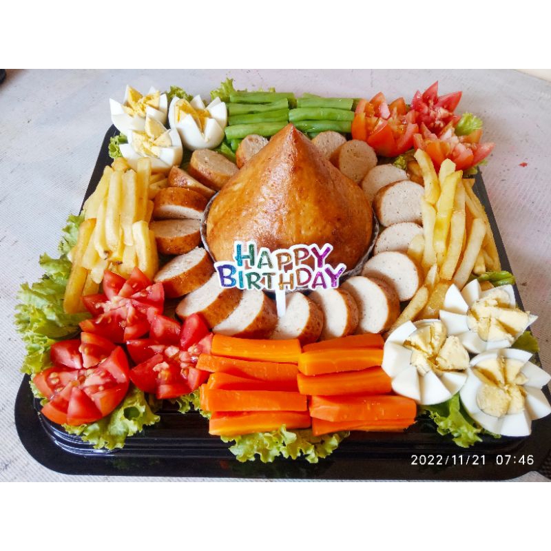 

galantine tumpeng semeru