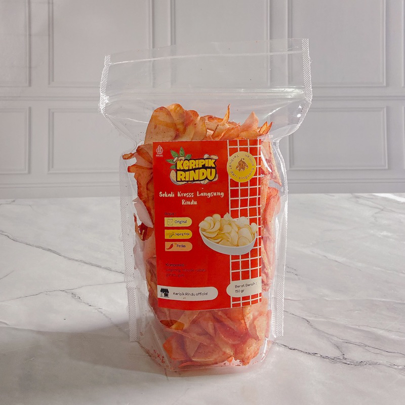 

Keripik Singkong Balado - (Snack Keripik Rindu)