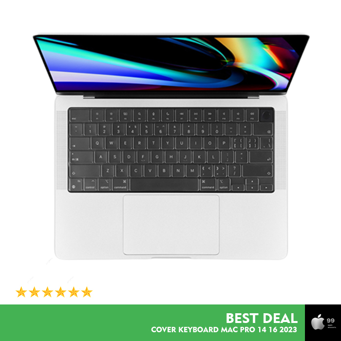 Silicone Cover Pelindung Keyboard Protector Macbook M2 Pro Max 14 16 Inch 2023 A2779 A278