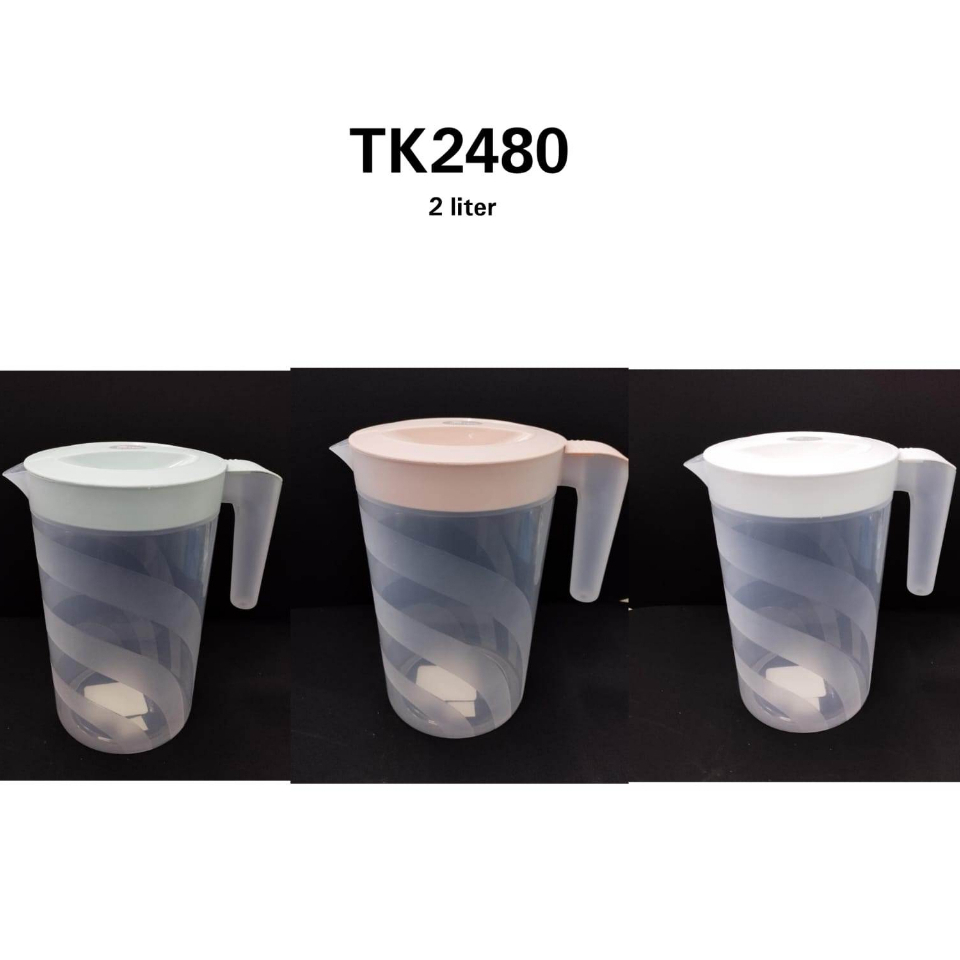 teko plastik garis hexing 2liter bpa free #tk2480