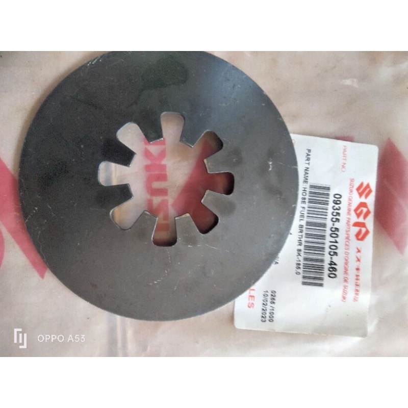 PLAT KOPLING DIAFRAGMA ORIGINAL SUZUKI RC SERIES ( RC80,RC100,RC110,)TORNADO GS GX