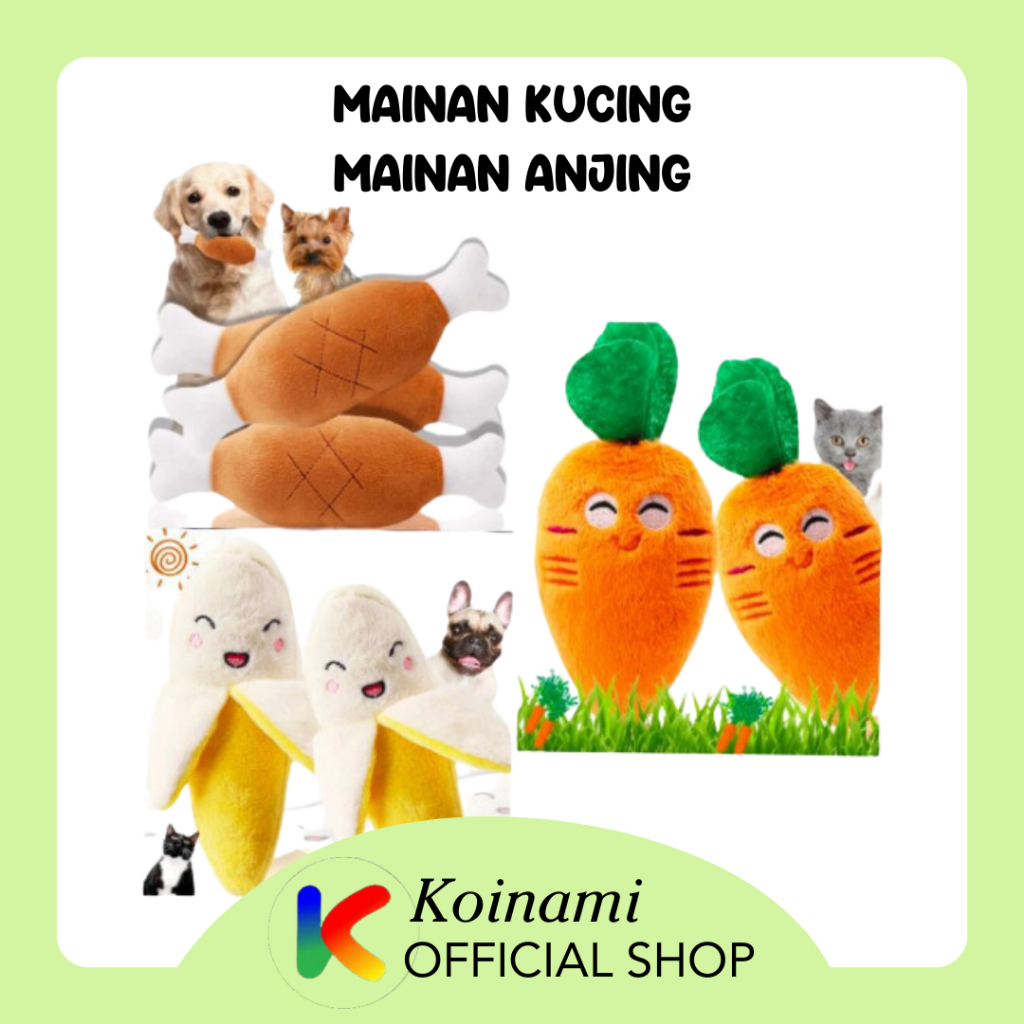 MAINAN KUCING MAINAN ANJING