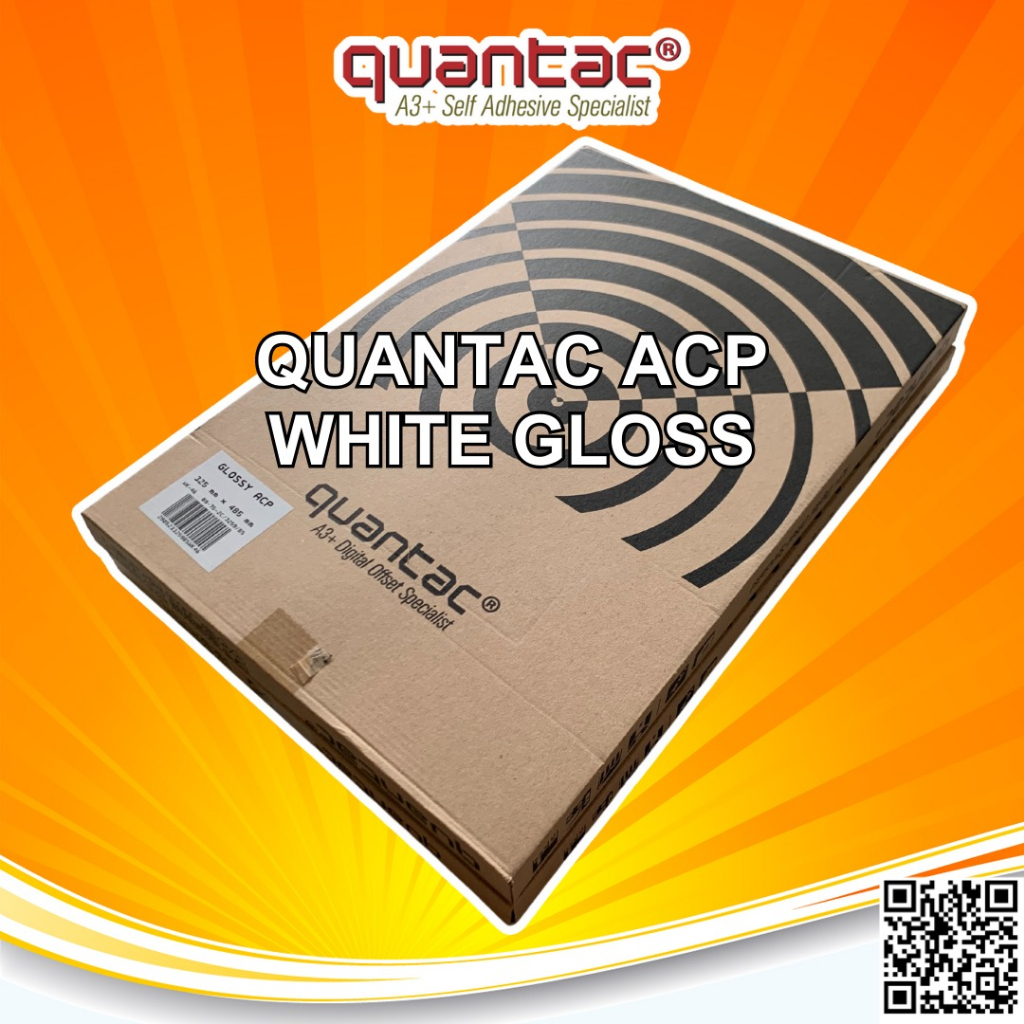 Quantac ACP Sticker Vinyl Laser Toner A3+ Stiker Print n Cut - PACK