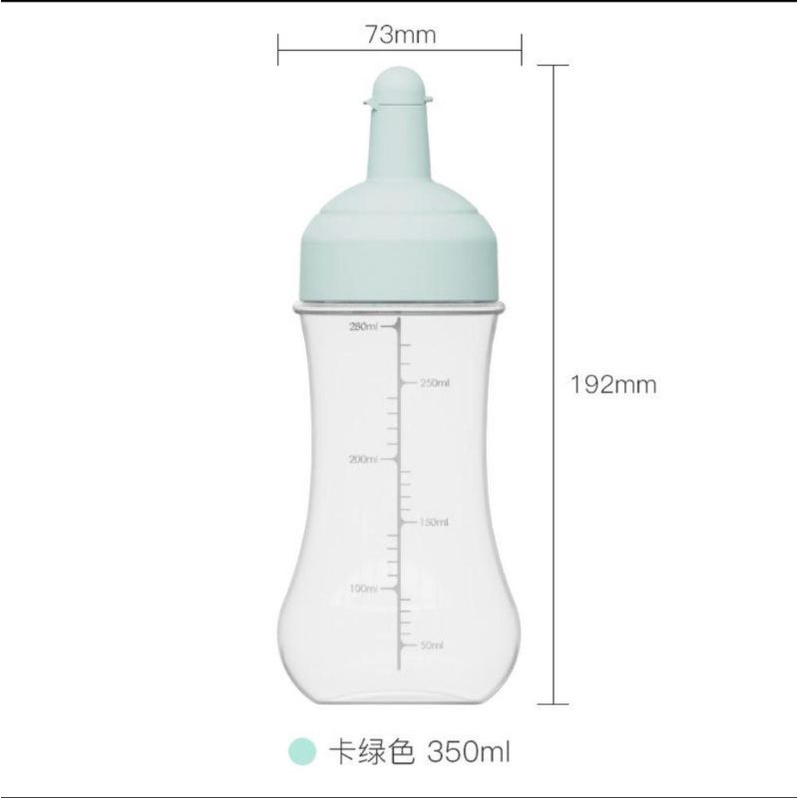 Botol Saos Minyak Satu Lubang Portable Bahan Plastik PP silikon
