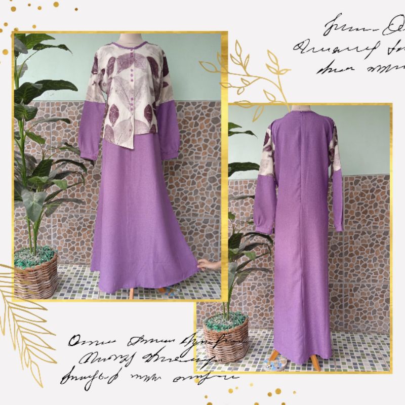 Gamis Ecoprint