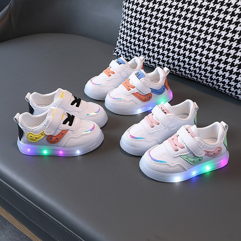 Sepatu Sneakers Anak Sepatu Anak Led Lampu Import