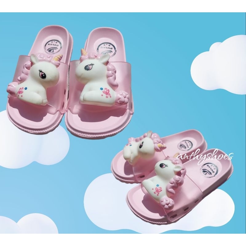 Sandal Karet Selop Kokop Anak Perempuan Karakter UNICORN Dulux 361