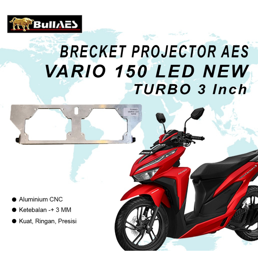 Brecket Retrofit Projector TURBO 3 Inch