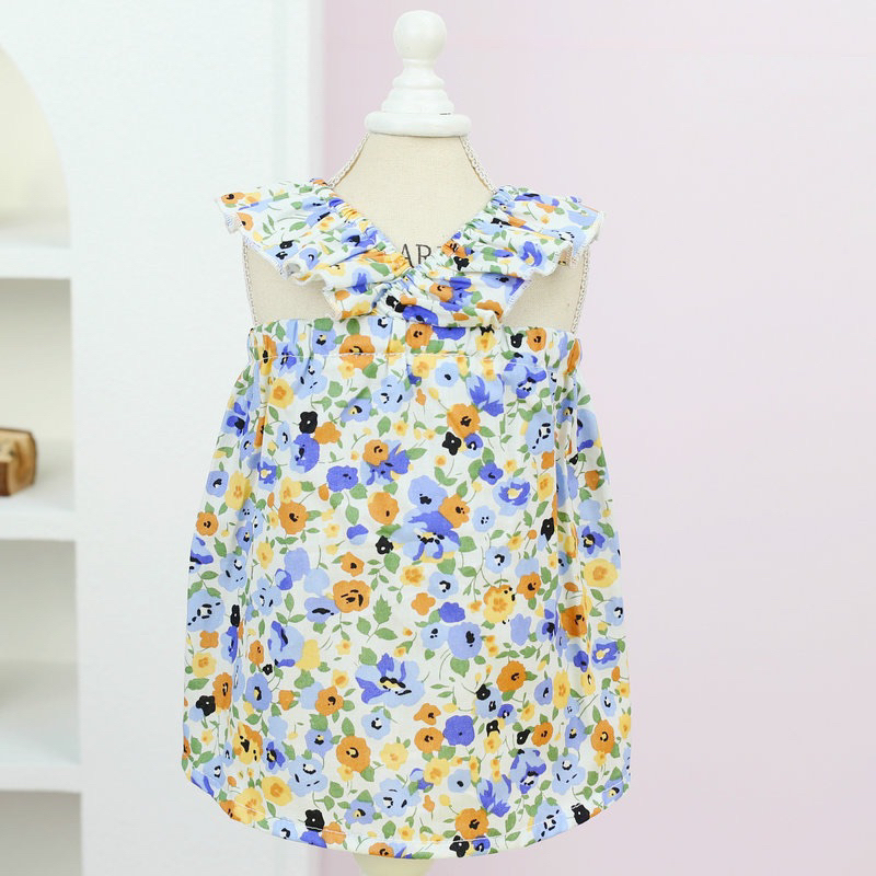 Magnolia flowery korea dress