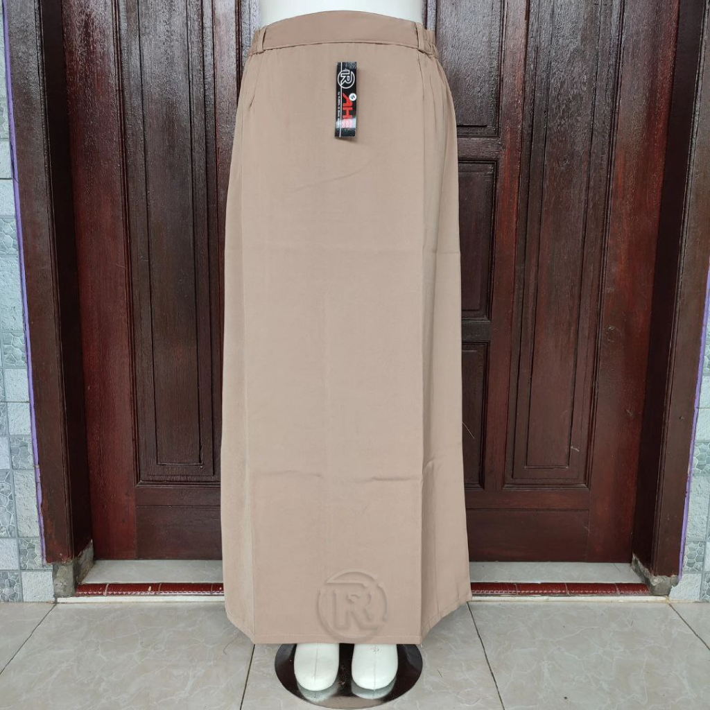 ROK KERJA ROK SPAN LINE A ROK PNS ROK MURAH ROK COKLAT SUSU JUMBO ROK SPAN