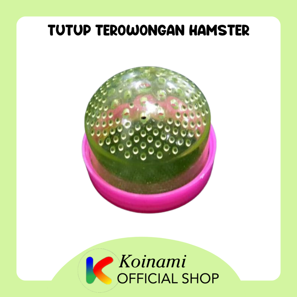 Tutup terowongan hamster / mainan hamster / aksesoris hamster / terowongan hamster / kandang hamster