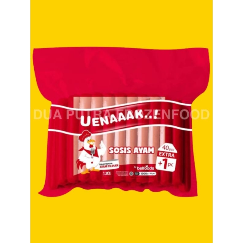 

belfoods sosis uenak 1kg isi 40