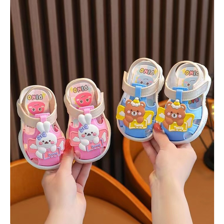 size 18-23  Sandal Balita Anak Laki-laki Perempuan Lucu Import Bagus Lembut Termurah Kekinian Sendal Casual