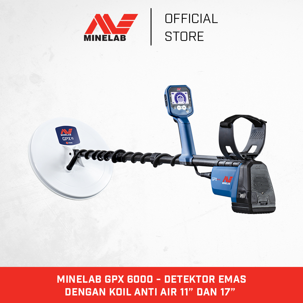 Minelab GPX 6000 Gold Detector with GeoSense-PI™ Technology