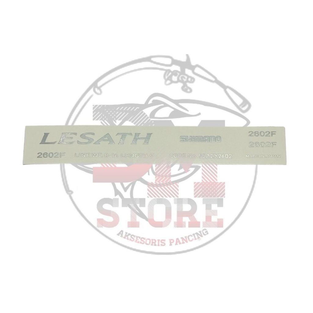 Sticker decal shimano lesath ltd - decal joran