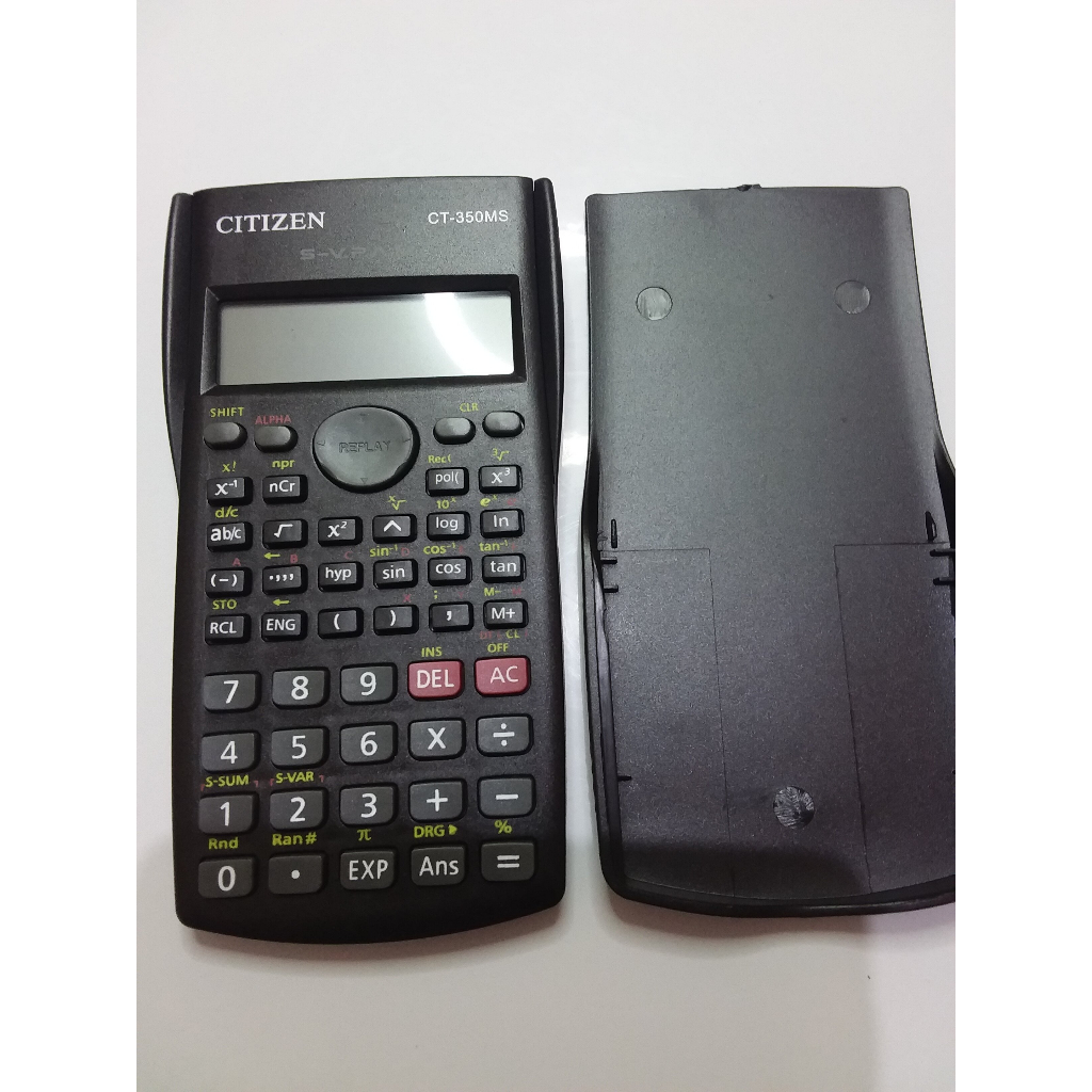 Kalkulator Scientific Citizen CT-350MS Calculator 240 Functions 12 Digit STAT