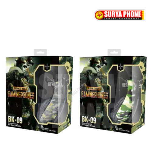 BK-09 Gaming Headphone camouflage computer headset bass audio