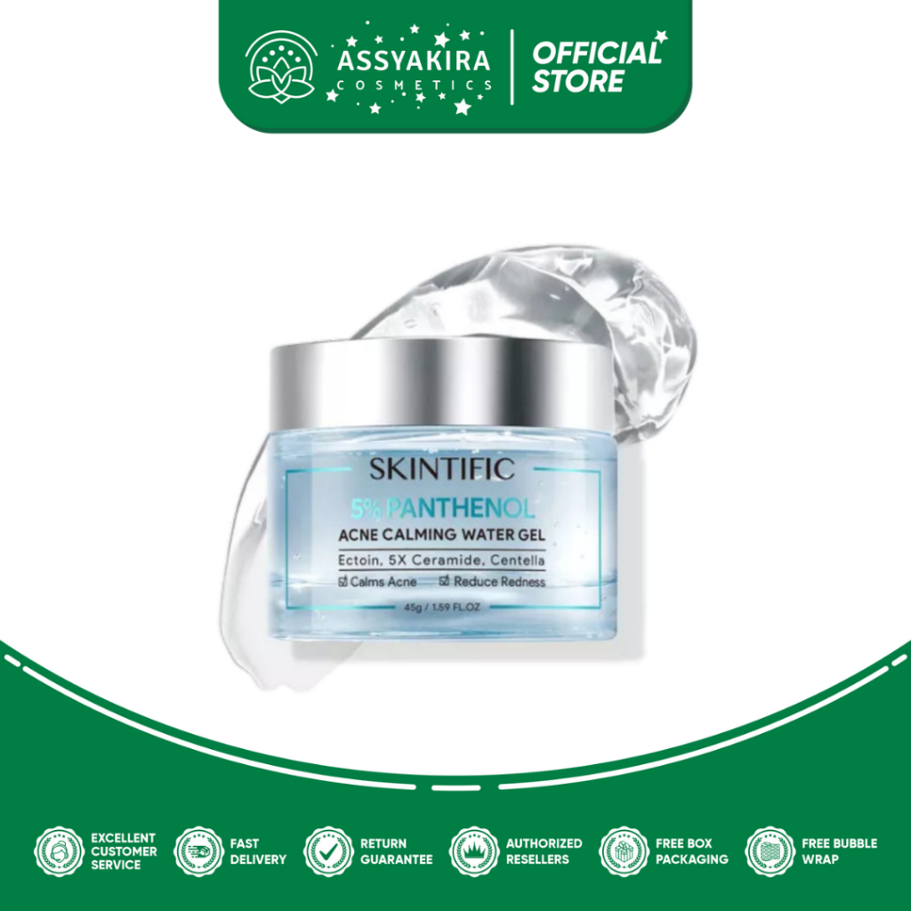 SKINTIFIC 5% Panthenol Gel Moisturizer + Gel Facial Cleanser