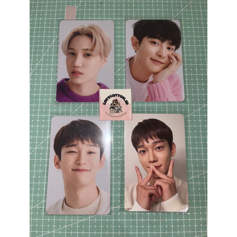 EXO ANNIV 11th PC FORTUNE SCRATCH CARD PHOTOCARD FANMEETING BAEKHYUN CHANYEOL SUHO D.O. KAI SEHUN CH