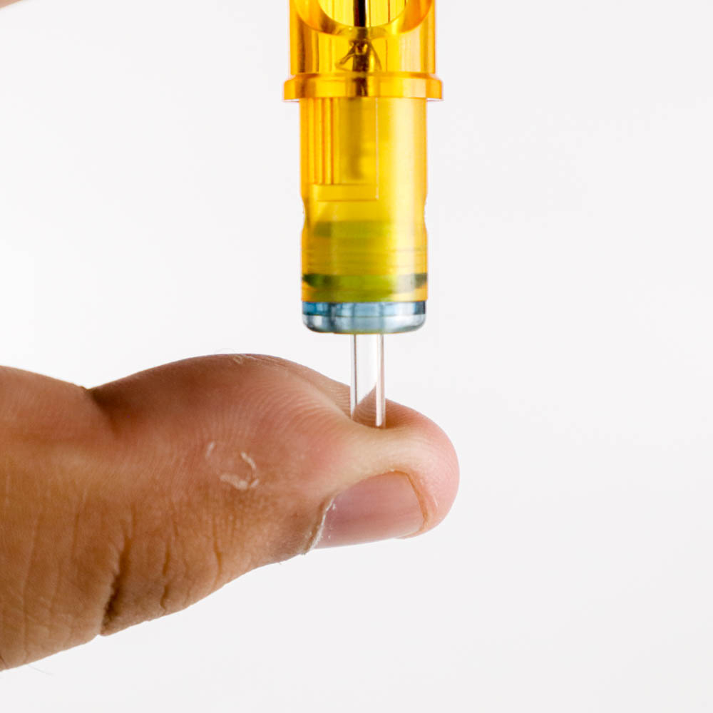 Yellow Dragonfly Jarum Tato Alis Sekali Pakai Tattoo 20PCS - 1203RL - Yellow