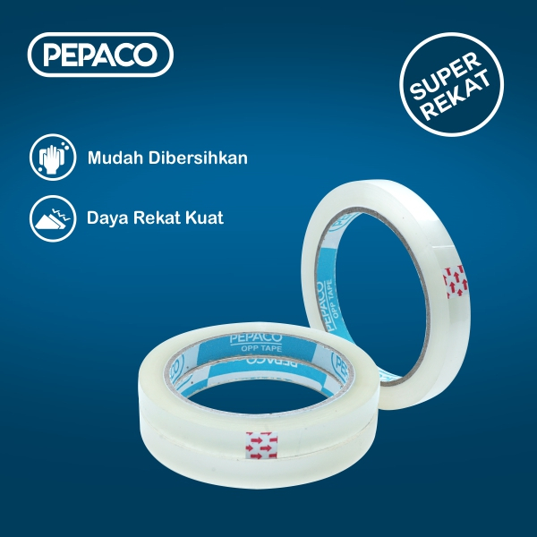 

PEPACO STATIONERY TAPE, 12 MM X 72 YARD, 3 ROLL