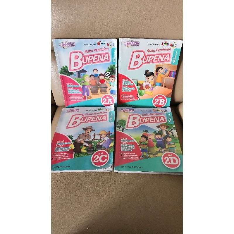 BUKU BUPENA ASLI ORIGINAL A B C D KELAS 2 SD BEKAS