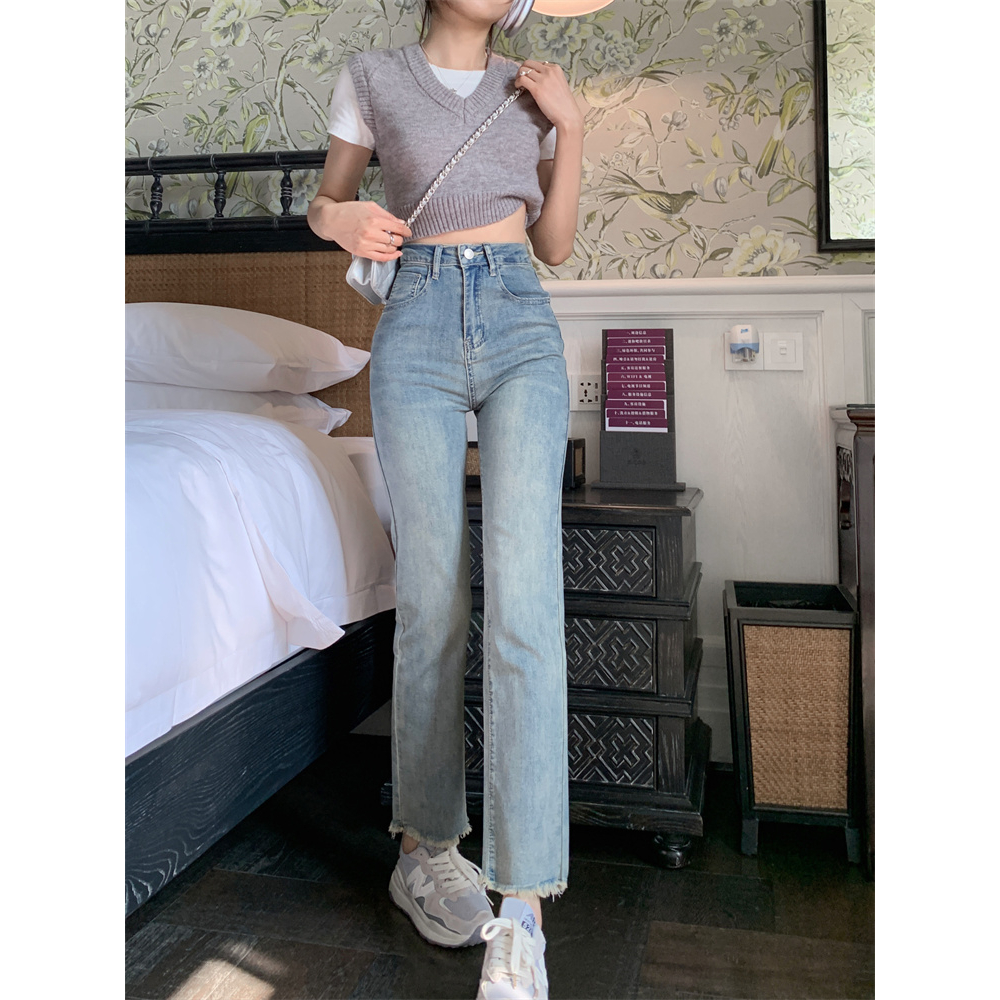 Celana Jeans Celana High Waist Wanita Skinny Jeans Korea Style Boyfriend Premium Import Jeans Stretch Wanita