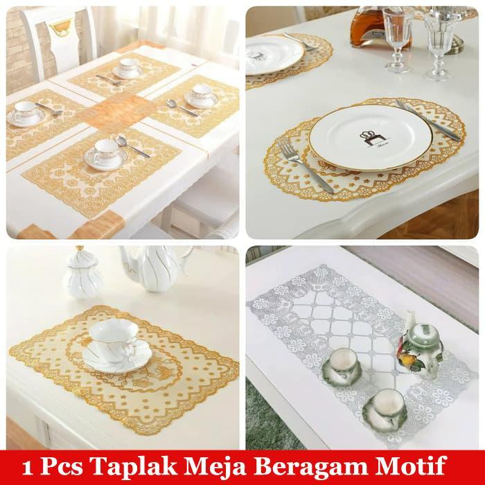 TAPLAK MEJA MINI MOTIF RANDOM