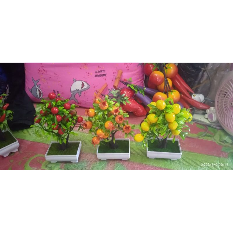 Bunga hias,kembang plastik murah