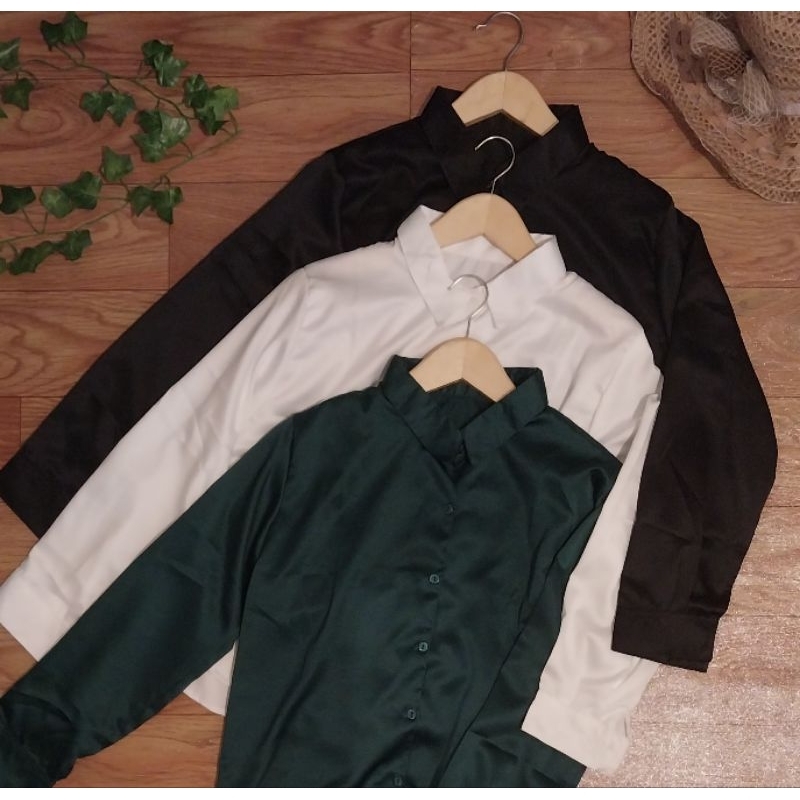 KEMEJA SATIN SILK