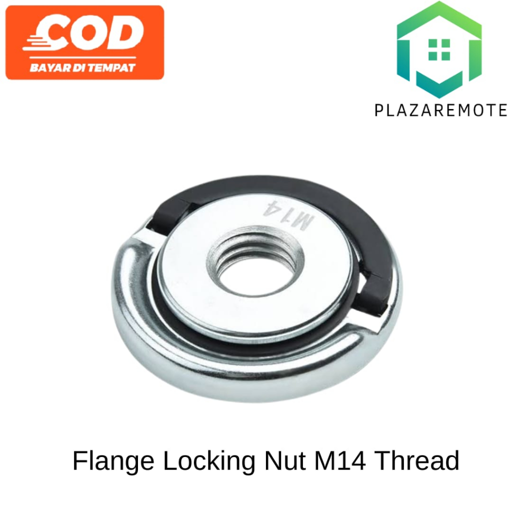 Flange locking nut m14 thread