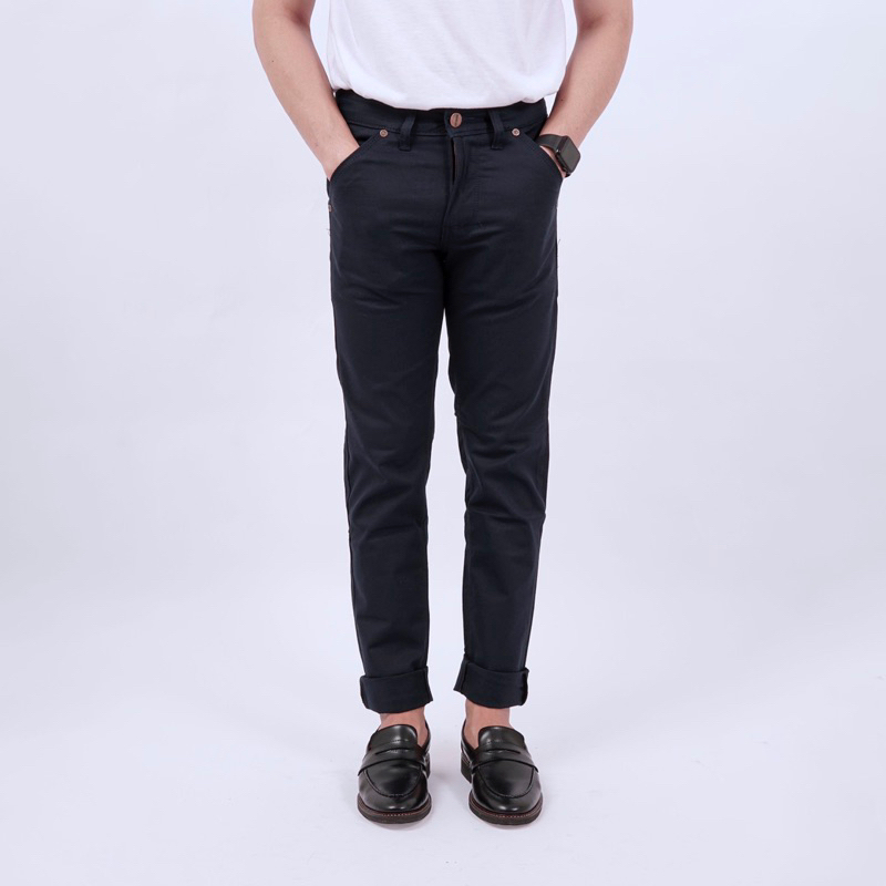 Chino Pants Slim Fit Stretch - Navy