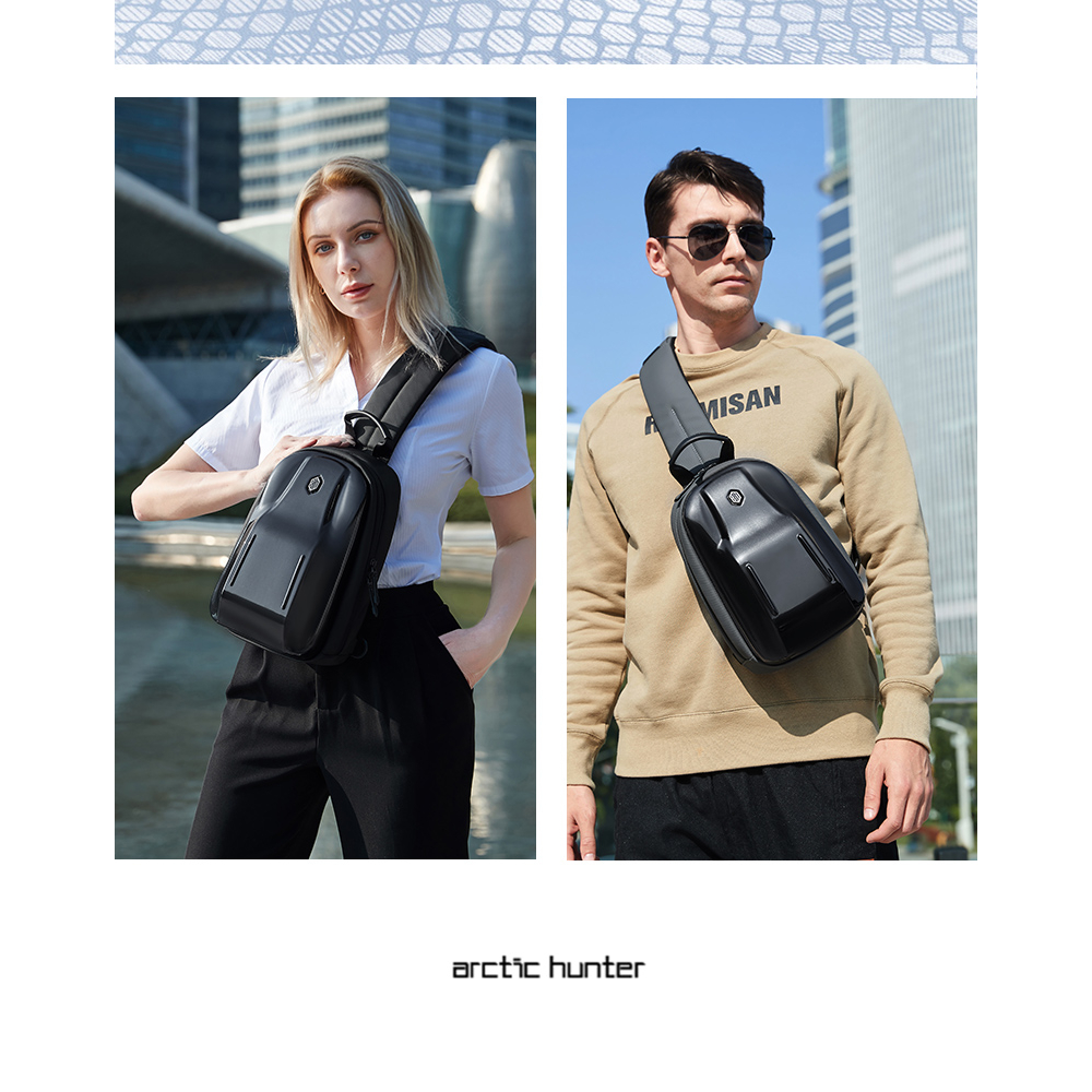 Arctic Hunter XB00551 Tas Selempang Pria Waist Bag Pria Sling Bag Pria