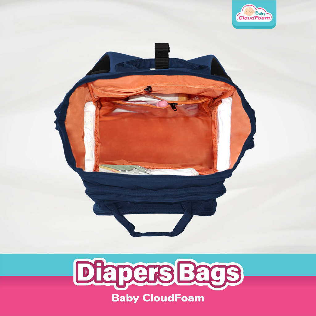 Baby Cloudfoam Diapers Bag Tas Perlengkapan Bayi