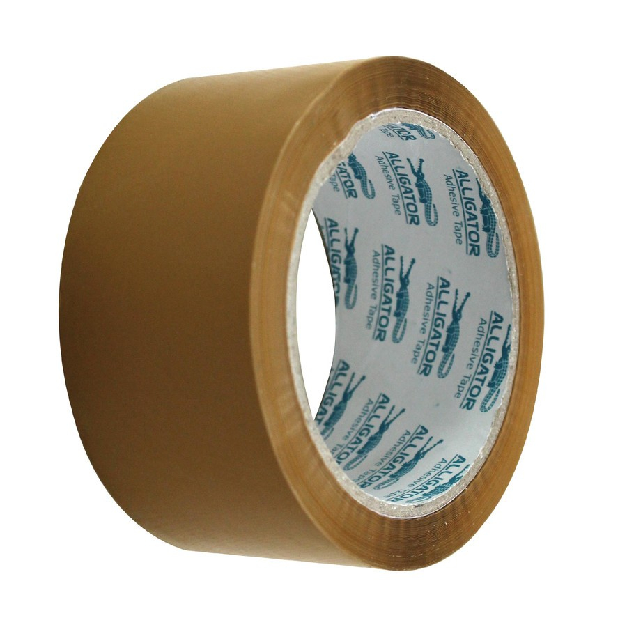 

Alligator OPP Tape Brown Lakban Coklat Satuan Per Pcs